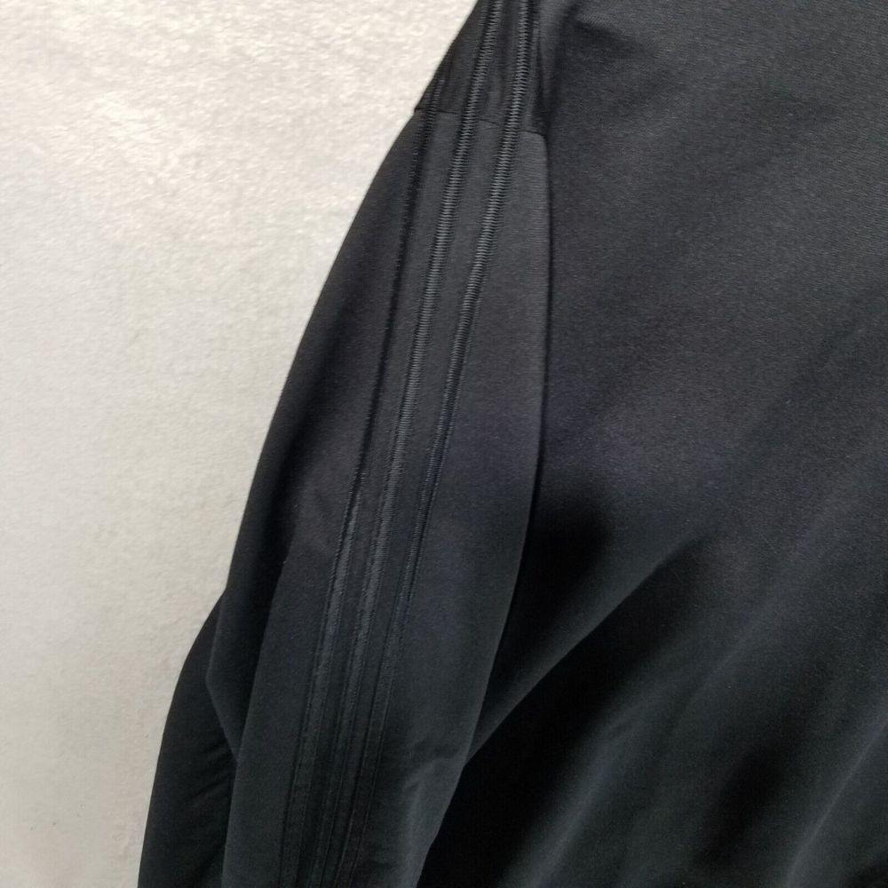 Adidas Track Jacket Men XXL Black On Black Full Zip Kentucky University SEE MEAS - Picture 13 of 16